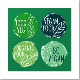 vegan Posters and Art